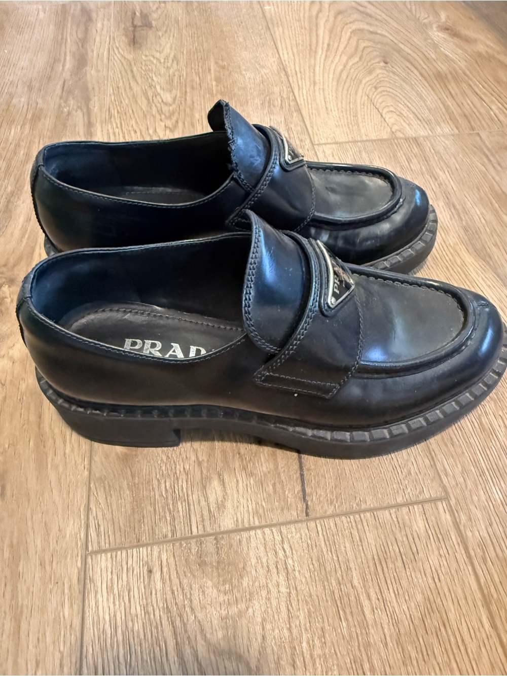 Authentic Prada Loafers - Picture 4 of 7